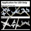 100sets Strip to Strip 4PIN 10MM + Shaped LED Corner Connector For 5050 RGB Led Strip No Soldering