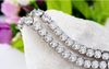 1 ct SONA synthetic diamond wedding bracelet whole 18k White gold plated High quality jewelry Wedding bracelet For Women182F