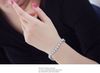 1 ct SONA bracelet de mariage en diamant synthétique entier 18k plaqué or blanc bijoux de haute qualité bracelet de mariage pour les femmes2032