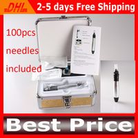 Wholesale 100pcs Needles Included Electric Derma Pen pins Aluminum Box Packing Derma Stamp Dermal Skin Roller Needle Derma Derma Skin Pen
