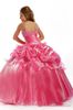 Top selling Beautiful Ball Gown Hot pink Flower Girl Dresses Spaghetti Girl's Pageant Dresses Charming Party Dress