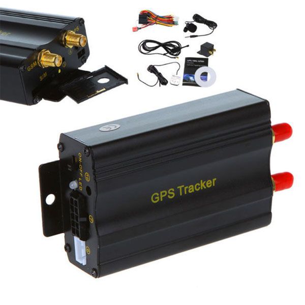 TK103A Vehicle Car GPRS GSM SMS GPS Tracker 103A GSM Alarm SD Card Slot Car Alarm Anti Theft