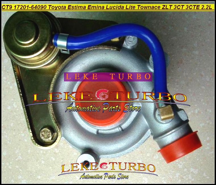 CT9 17201-64090 17201 64090 Turbo Turbine Turbocharger For TOYOTA Lite Townace Town ace Lucida Estima Emina ZLT 3CTE 3CT 2.2L 90HP