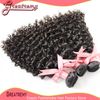 Curly Brazilian Virgin Bundles Atacado Curly Cabelo Humano Weave Extensões de Cabelo Ondulado 10 Pçs / Lote Greaturemy Factory Transporte rápido