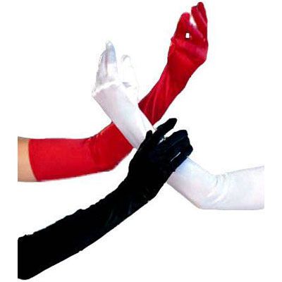 white satin opera gloves white satin opera gloves