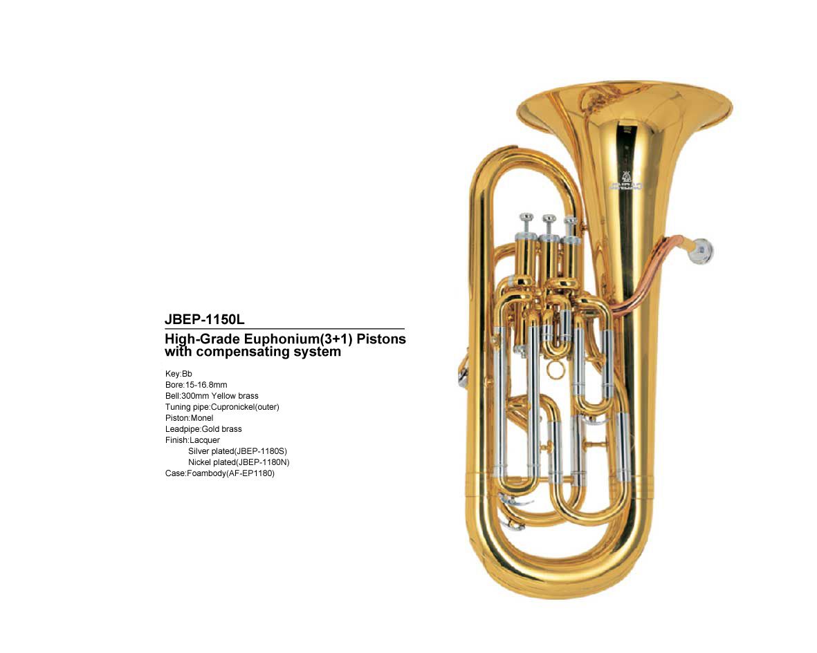Professional Euphonium JINBAO JBEP 1150 Musical Instruments Online
