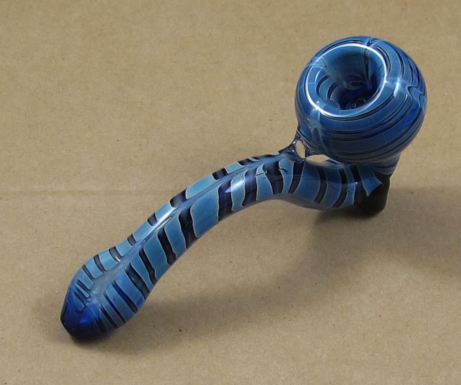 

WSC-1007 tobacco glass smoking hand pipes 13CM