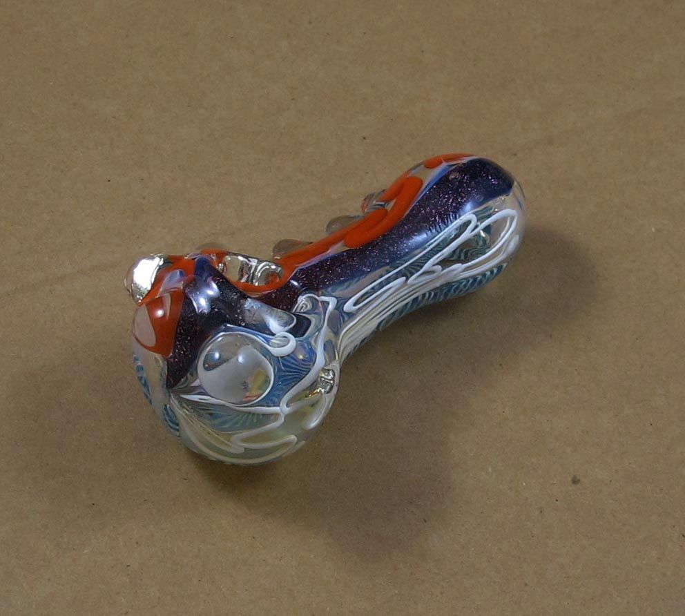 GP-1013 pipe à main en verre pipe en verre pipe à fumer pipes toabacco 10CM