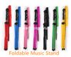 Colourful Sheet Folding Music Stand Metal Tripod Stand Holder With Soft Case For Guitar Wholes1717539