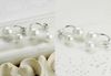 925 silberne Schmucksachen natürliche Frischwasserperlen-Bolzen-Ohrringe mit 925 Logo für Frauen Hochzeit Geschenke YM1