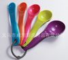 Multicolour measuring spoon 5pcs/set(1 / 2.5 / 5 / 7.5/ 15ml) food thickening of coffee milk tea fruit powder measuring spoon KD1