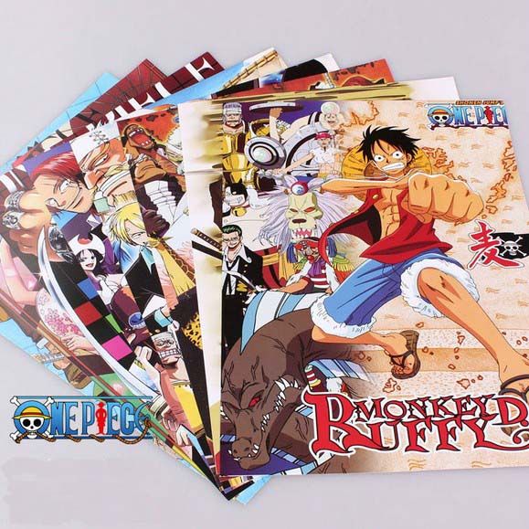 Anime One Piece Posters High Quality Thick Embossing Posters From Kate ...