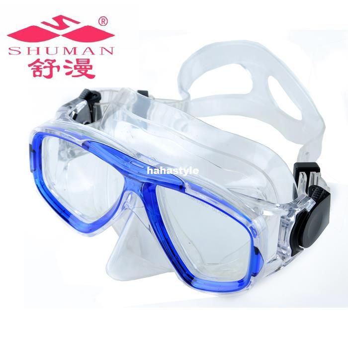 water goggles with nose piece
