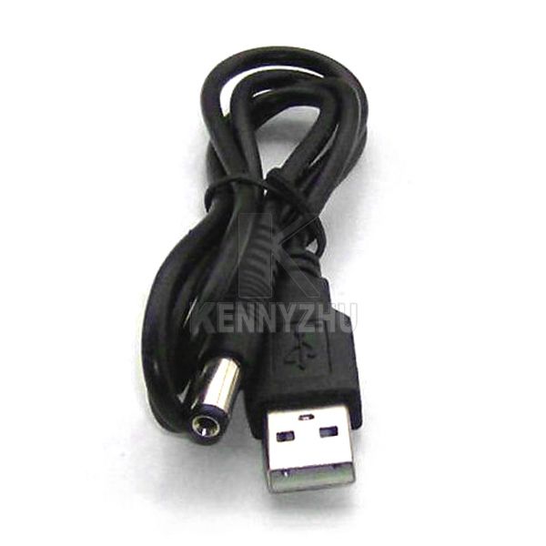 OD3.5 USB do DC 5.5mm x 2.1mm 80cm Convertor Convertor Cable Pure Copper DC