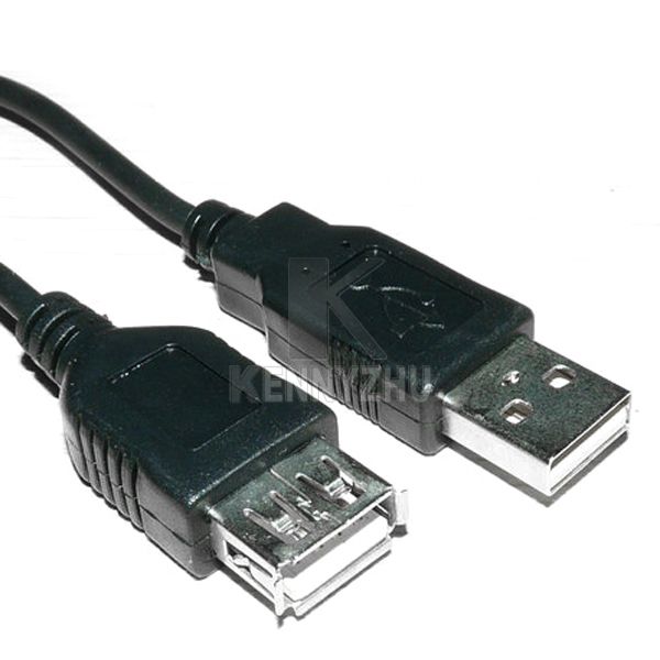 ذكر إلى أنثى تمديد USB كيبل شحن 80CM OD3.5 النحاس النقي PC كابل بيانات موصل