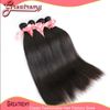 Greatremy 100% Maleisische menselijke hair extensions Remy Menselijk Haar Bundels 16 "18" 20 "Natuurlijke kleur 3 stks Dubbele inslag Zijdeachtig recht haar