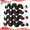 Greatemy 100% peruansk remy Hair Weave Wavy Body Wave Extensions 8 "~ 30" Obehandlat Human Hair Natural Färg Dysable 3pcs Drop Shipping