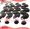 Onverwerkte menselijke haarverlengingen Body Wave 8 "-30" Dyable Hair Weave Inslag Natural Color Double Inslag 3 stks / partij 100% Maleisisch Greatremy Hair