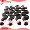 8 "~ 30" Malaysiska Virgin Human Hair Weave 2pcs Malaysian Body Wave Extensions Natura Svart Färg Dysable Remi Hair Greatemy Drop Shipping