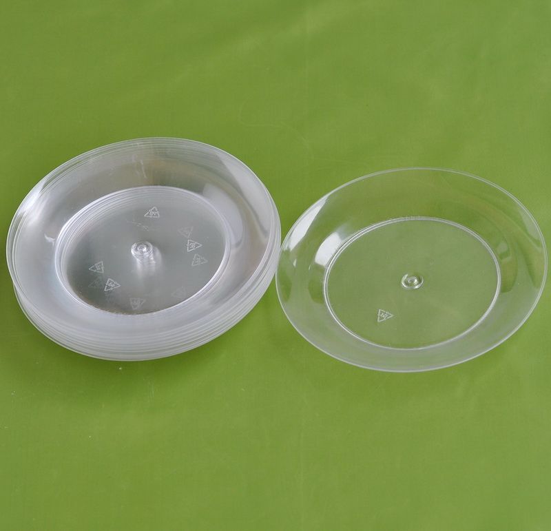 FS8 Crystal Disposable 4.5 Inch Tableware Transparent Plastic Hard ... FS8 Crystal Disposable 4.5 Inch Tableware Transparent Plastic Hard ...