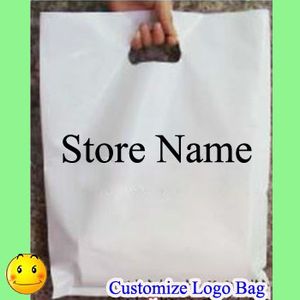 Customize Logo Plastic Bag 15x20cm 20x30cm 25x35cm 30x40cm 35x45cm 40x50cm Shoe Underwear Hat Clothes Handbag Jewelry Makeup Packaging Pouch