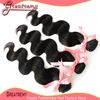 Onverwerkte menselijke haarverlengingen Body Wave 8 "-30" Dyable Hair Weave Inslag Natural Color Double Inslag 3 stks / partij 100% Maleisisch Greatremy Hair