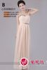 6 stilar Ny Enkel A-Line Stropless Golvlängd Sashes Bridesmaid Dress / Wedding Party Dresses