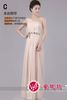 6 stilar Ny Enkel A-Line Stropless Golvlängd Sashes Bridesmaid Dress / Wedding Party Dresses