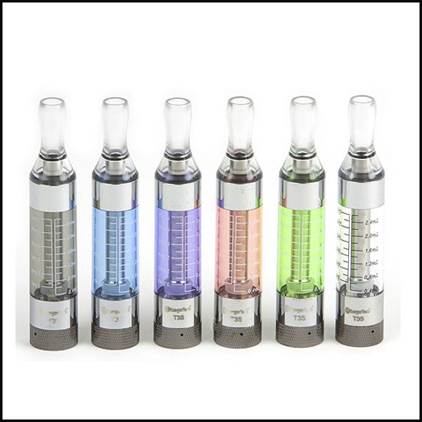 

100% original Kanger T3S atomizer replacable and bottom coil Kanger T3S Clearomizer in stock 1.8ohm 2.2ohm 2.5ohm available DHL free