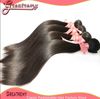 Greatremy® Peruvian Unprocessed Human Hair Bundles Silky Straight Virgin Hair Weft Extension Human Weave Double Weft Natural Color 4pcs/lot