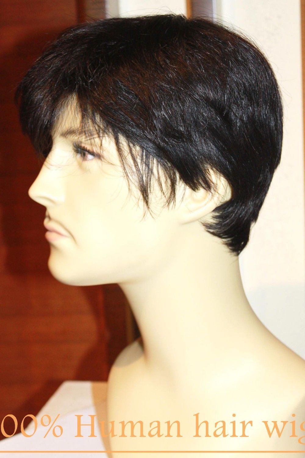 100 Human Hair Fashion Men Wig Male Wigs Boys Quinquagenarian Male