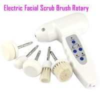 Elektrische gezichtsreiniging Borstel Scrub Borstels Rotary Face Care Massager Gezichtsborstel