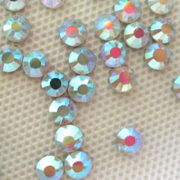 DMC 20ss 4.8MM Flat Back Hotfix Crystal AB Rhinestone Finely Processed Hot Fix Loose Stones Limit Preferential SS20
