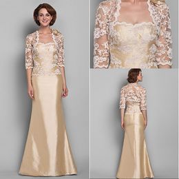 Grey Elegant Sweetheart Mothers Dresses Tea Length Sheath Lace ...