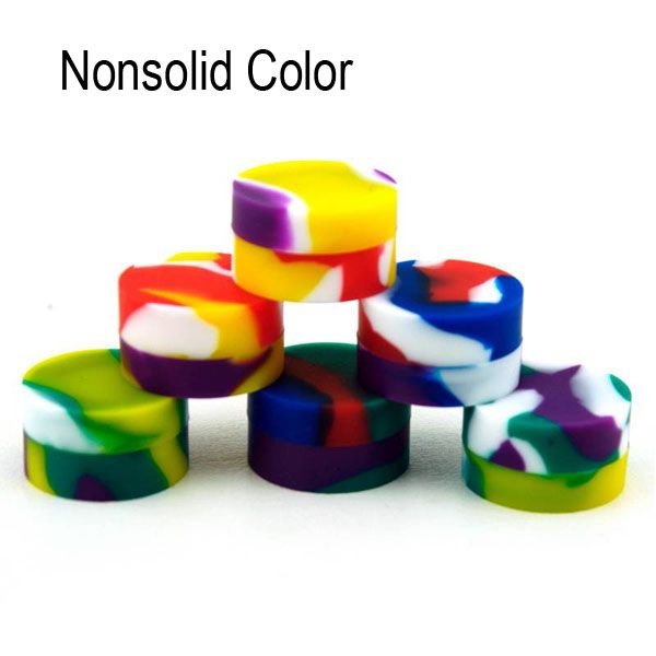 Contenitore rotondo in silicone per la conservazione di resina in diversi colori per uso alimentare UDOPEA 22 ml Round cera e altre sostanze appiccicose