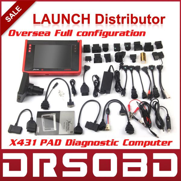 100 Original Car Diagnostic Computer Launch X431 PAD 3G WIFI Universal Auto Scanner Free Update