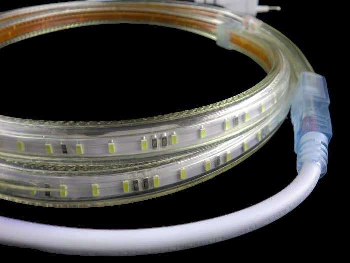 Newest 10M 3014 120 LEDs SMD 220V Waterproof IP67 Warm Cool White LED Stripe Lights with a EU Power Cord Plug for Christmas Lighti7289458