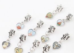 1/2' Circle Pendants crafts Scrapbooking clear heart epoxy sticker Resin Dot 3D dome Adhesive Stickers