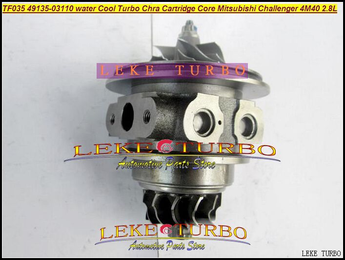 Turbopatronkrona TF035 49135-03101 49135-03110 49135-03100 Vattenkyld turboladdare för Mitsubishi Pajero Delica Challenger 4m40 2.8l d