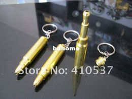 Free shipping 5pcs/lot MINI Funky  Metal Pipe Smoking Pipe GT 5149 Key Chain gold