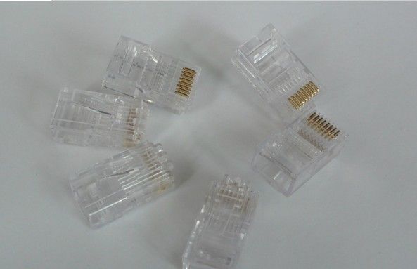 Hight Quality RJ45 RJ-45 CAT5 CAT5 Modułowe złącze sieciowe 5000 sztuk / partia