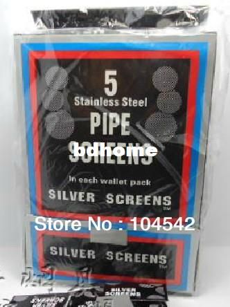 

1 box 500pcs/100pack steel screen filter for smoking pipe,metal pipe budbomb pipe toke pipe,free shippment
