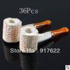 Mini Mini Naturel Corn Cob Tobacco Pipe como fumaça saudável Filtro de fumação de cigarro.