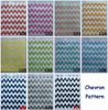 Partihandel - Gratis frakt Färgglada papperspåsar Chevron / Striped / Dots / Mod Favor Bags, Bitty Bag, Party Food Paper Bag 5 "x7" 56 färger porslin