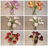 Mini Calla Lily 35cm/13.78" Long Artificial Flowers Simulation REAL TOUCH PU Callas Lily Ten Colors Wedding Flower Home Decoration