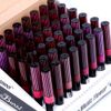 Matte Batom Maquiagem Marca Batons Alta Qualidade Lojas Lábios 48 pcs 24 Cores Tint Roxo Maquiagem Lábio Vara M2056 À Prova D 'Água