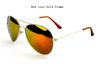 Venta caliente 2014 nueva moda revestimiento gafas de sol Rana espejo Sunglasse llegada hombres mujeres amaban gafas de sol unisex 10 colores