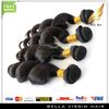 8 "-30" Malaysiska hårförlängningar 4pcs / mycket lösa våghårväv 8a dhl Gratis frakt Naturlig svart dubbel väft Bellahair