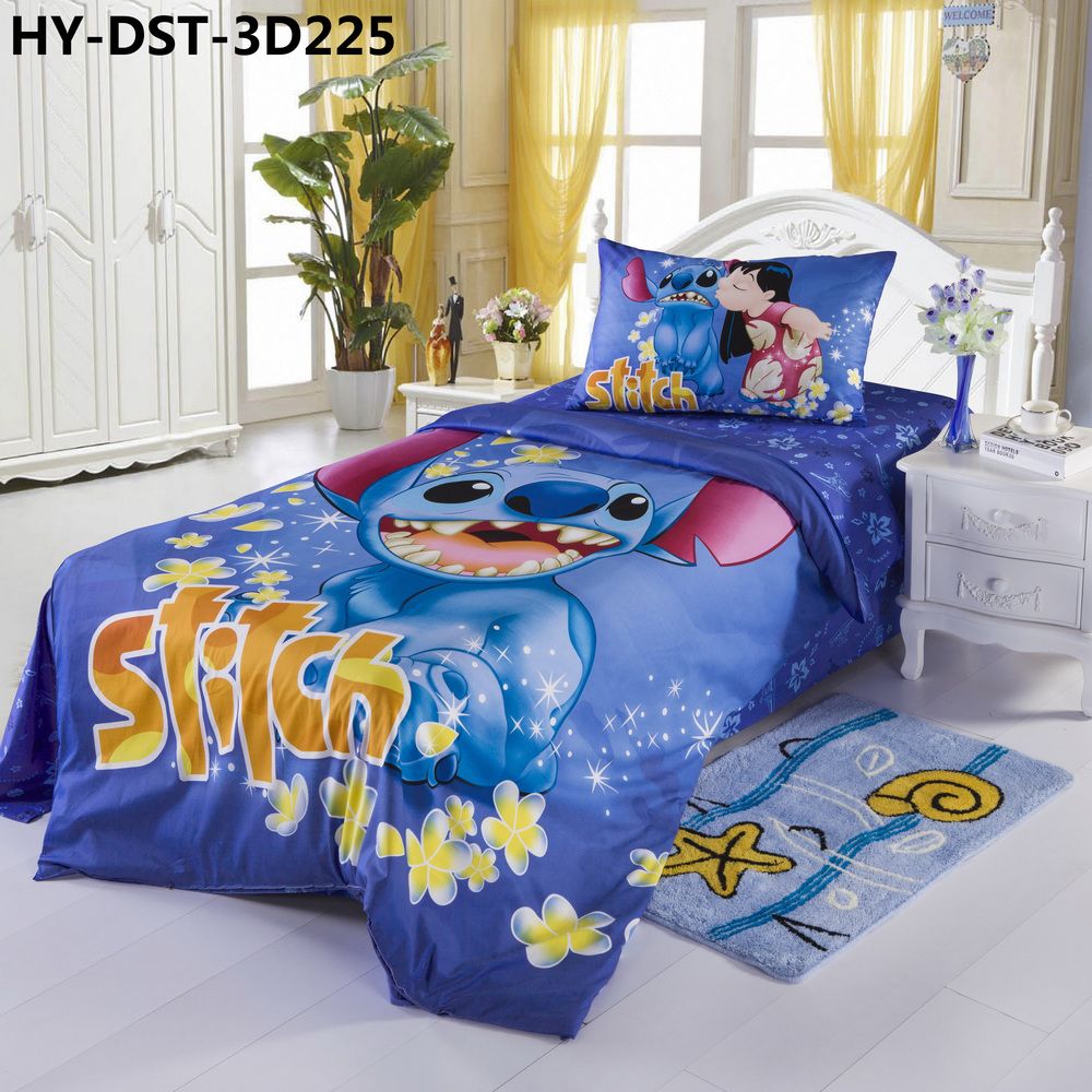 100 Cotton Fashionable 3d Cartoon Characters Lilo And Stitch