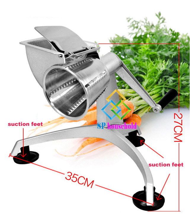 Saladmaster Grater Shredder Salad Cutter With Five Cone Shaped Blades